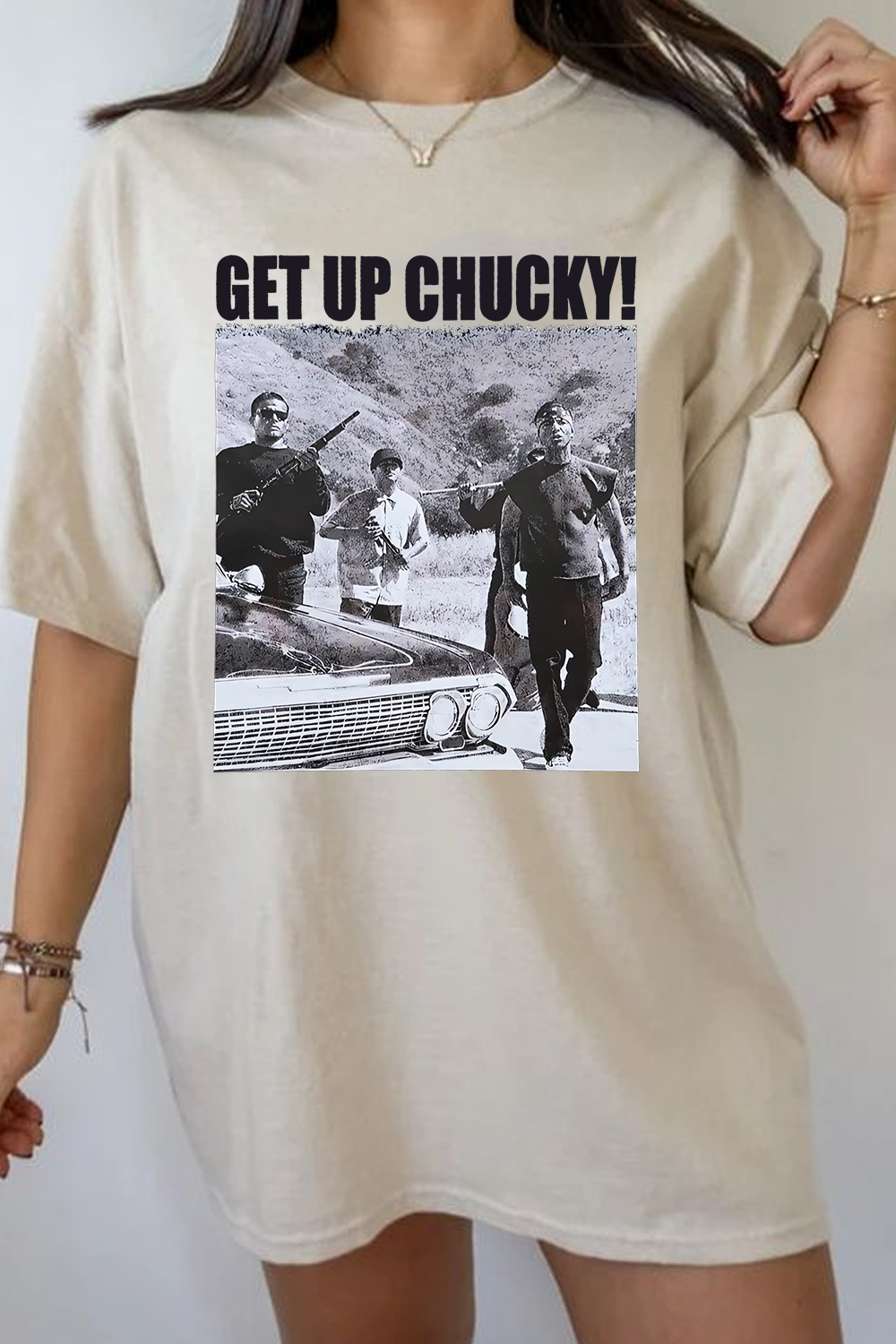 GET up, Chucky  Short Sleeve T-Shirt
