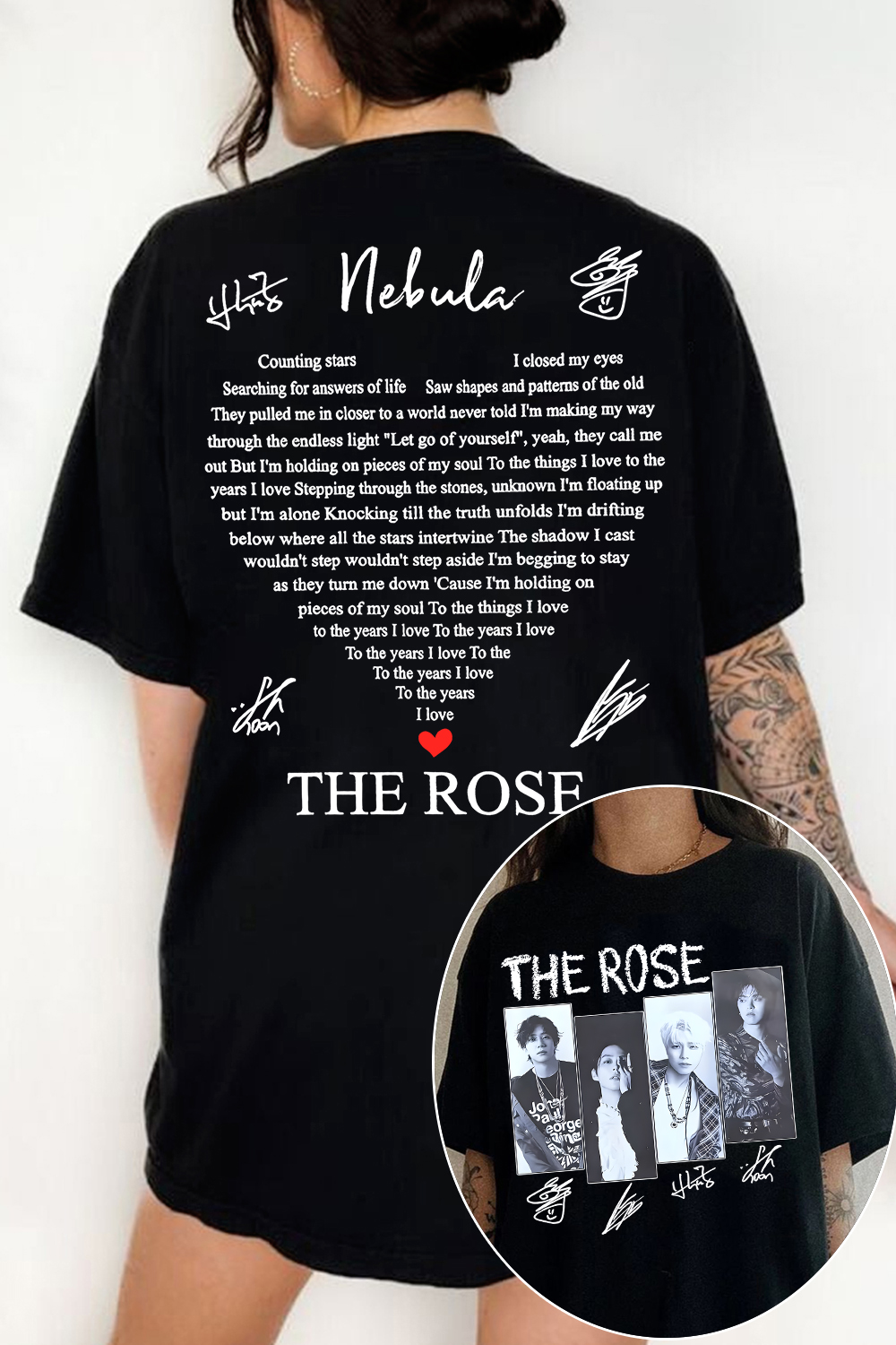 The Rose🥰 tee