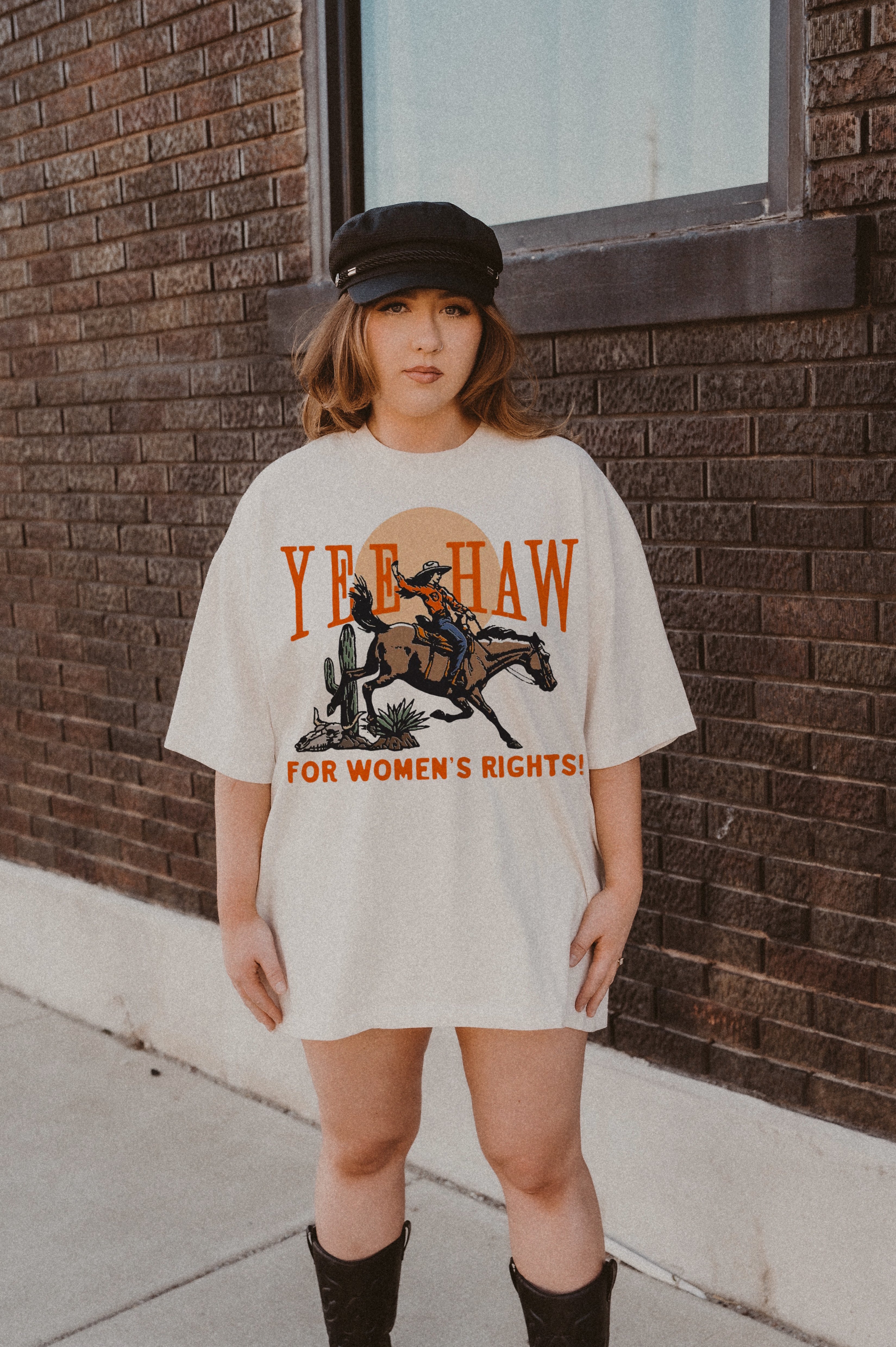 Yeehaw For Women's Rights Cowgirl Tee