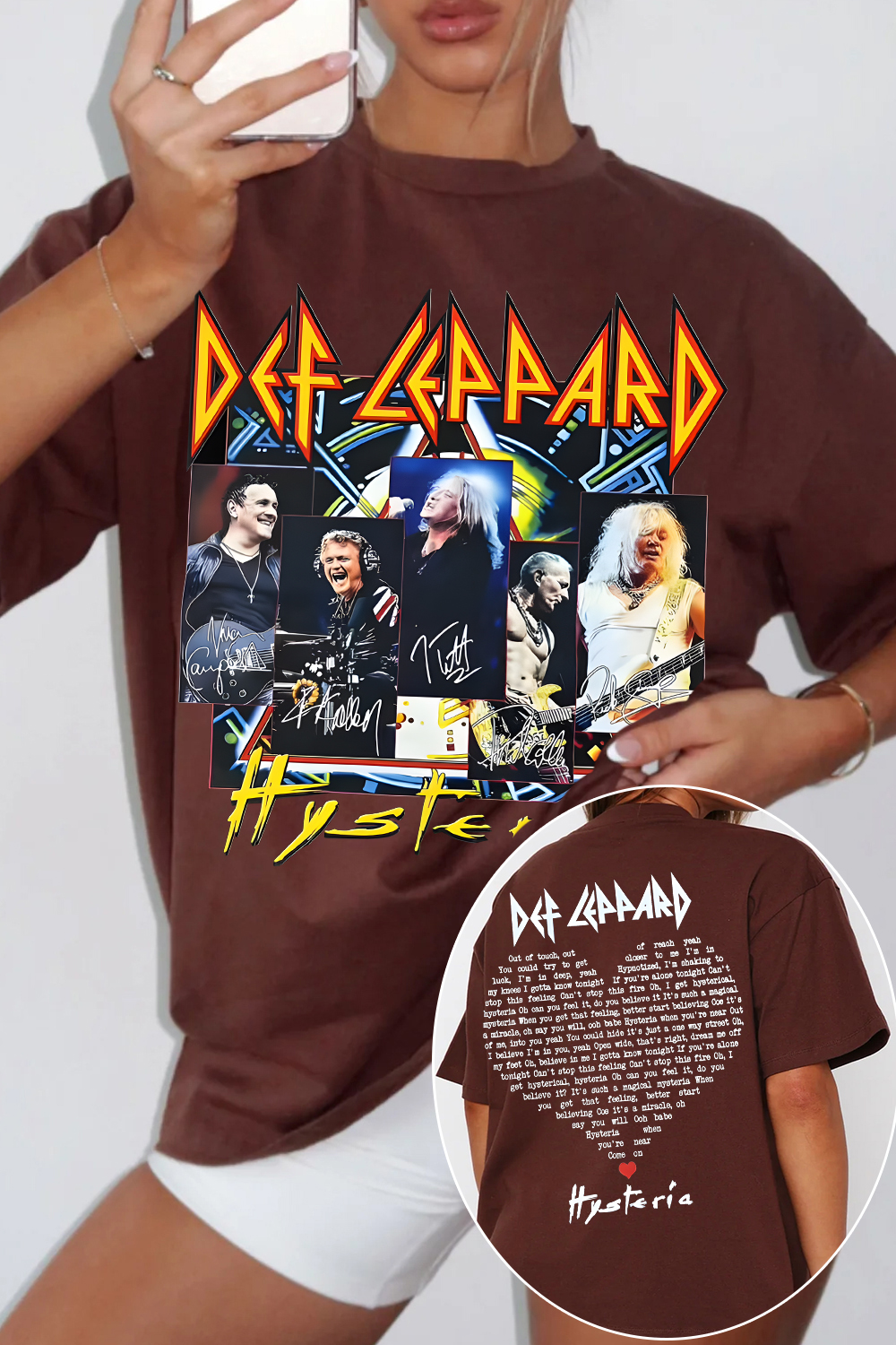 Defleppard rockband Women T-shirt