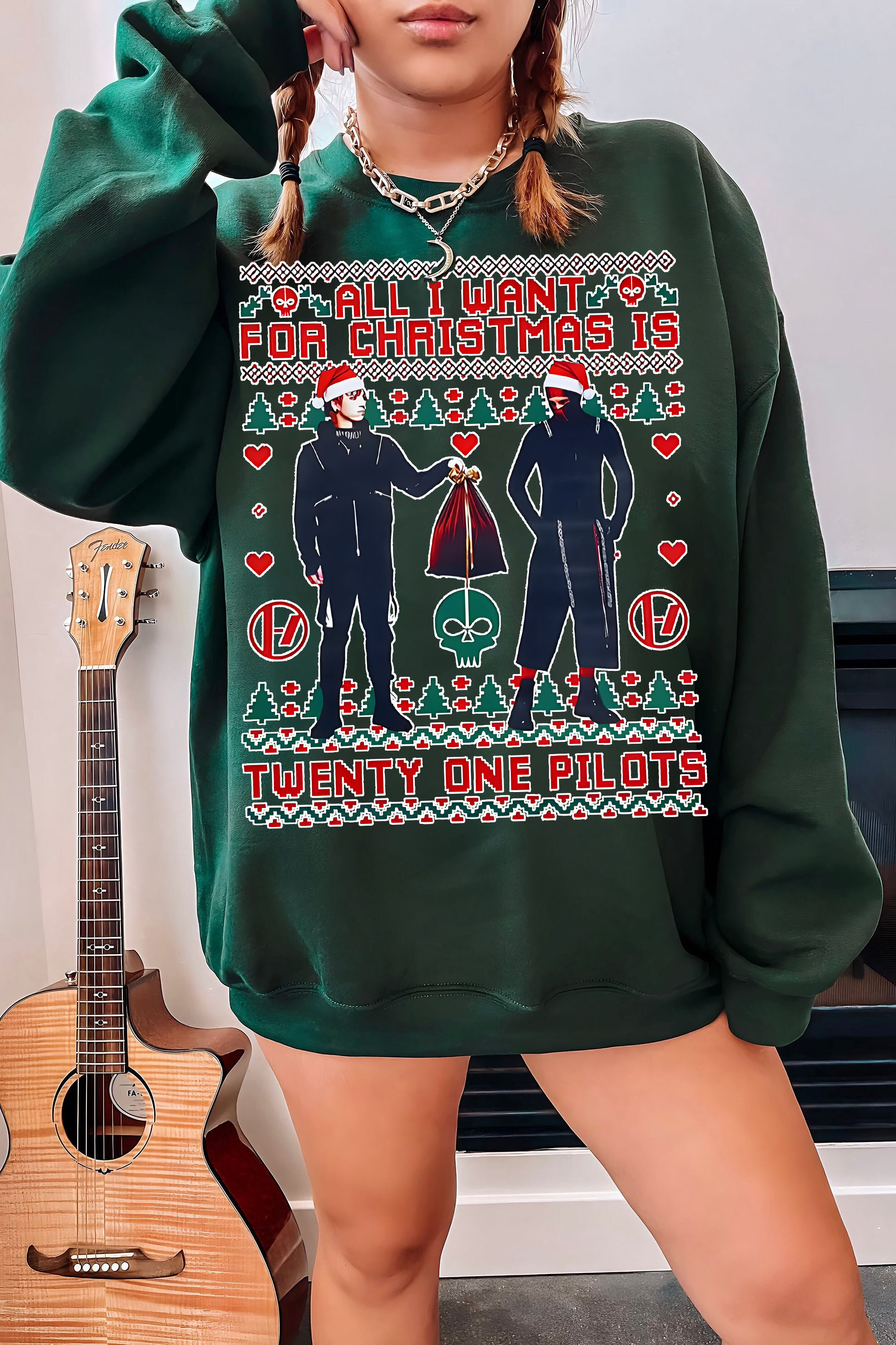 Twenty One Pilots Christmas Sweatshirt
