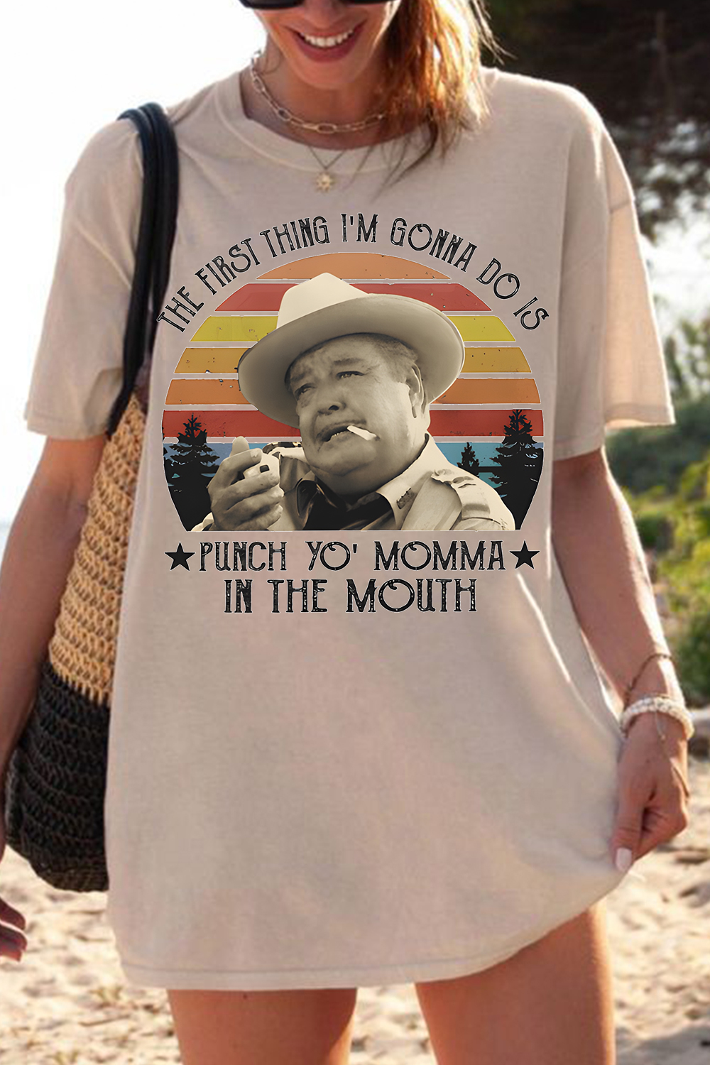 The First Thing I Do Is Shirt, Smokey And The Bandit Movie T-Shirt For Women