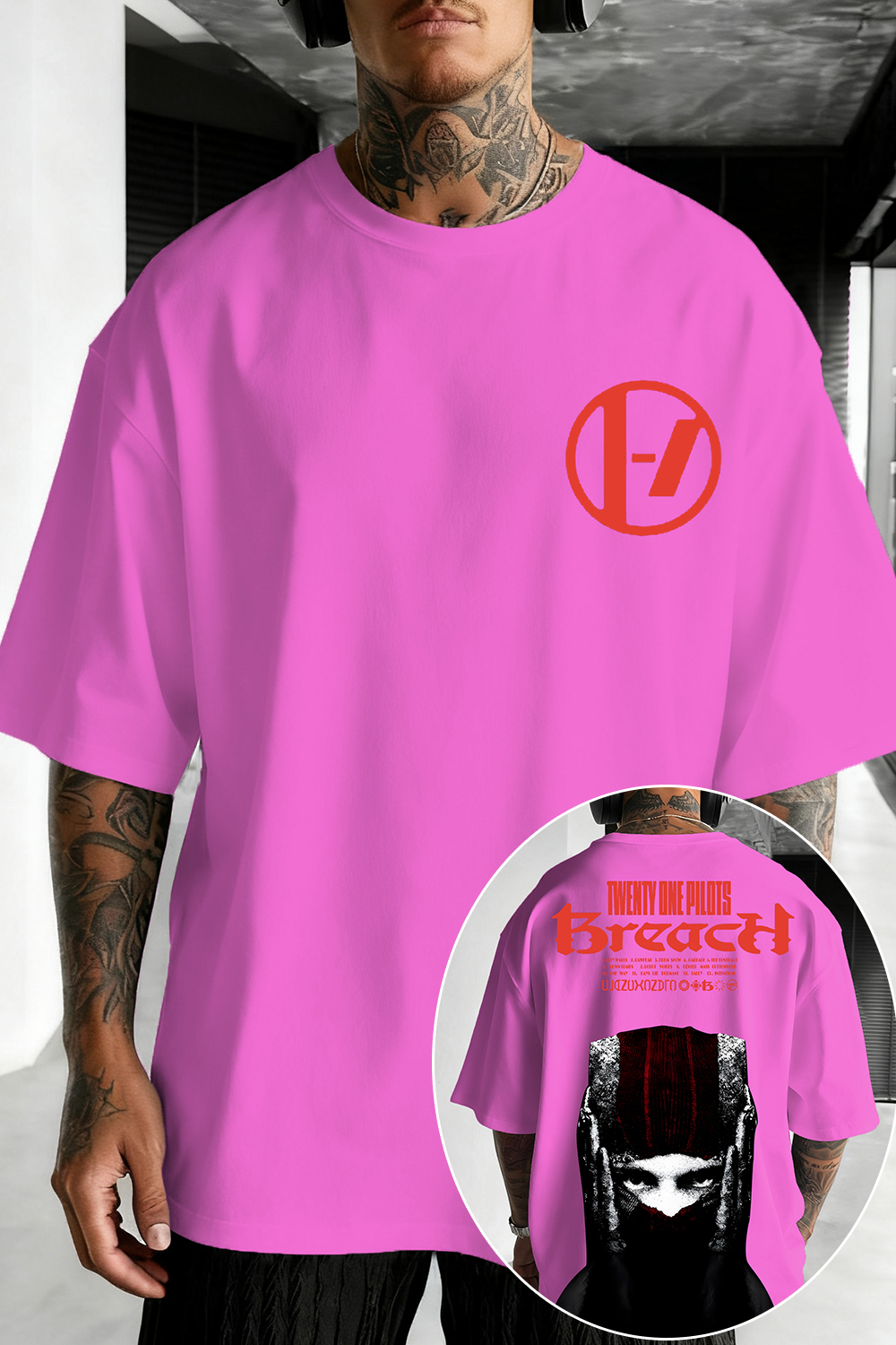 Twenty One Pilots Poster 2-Sided Print T-Shirt