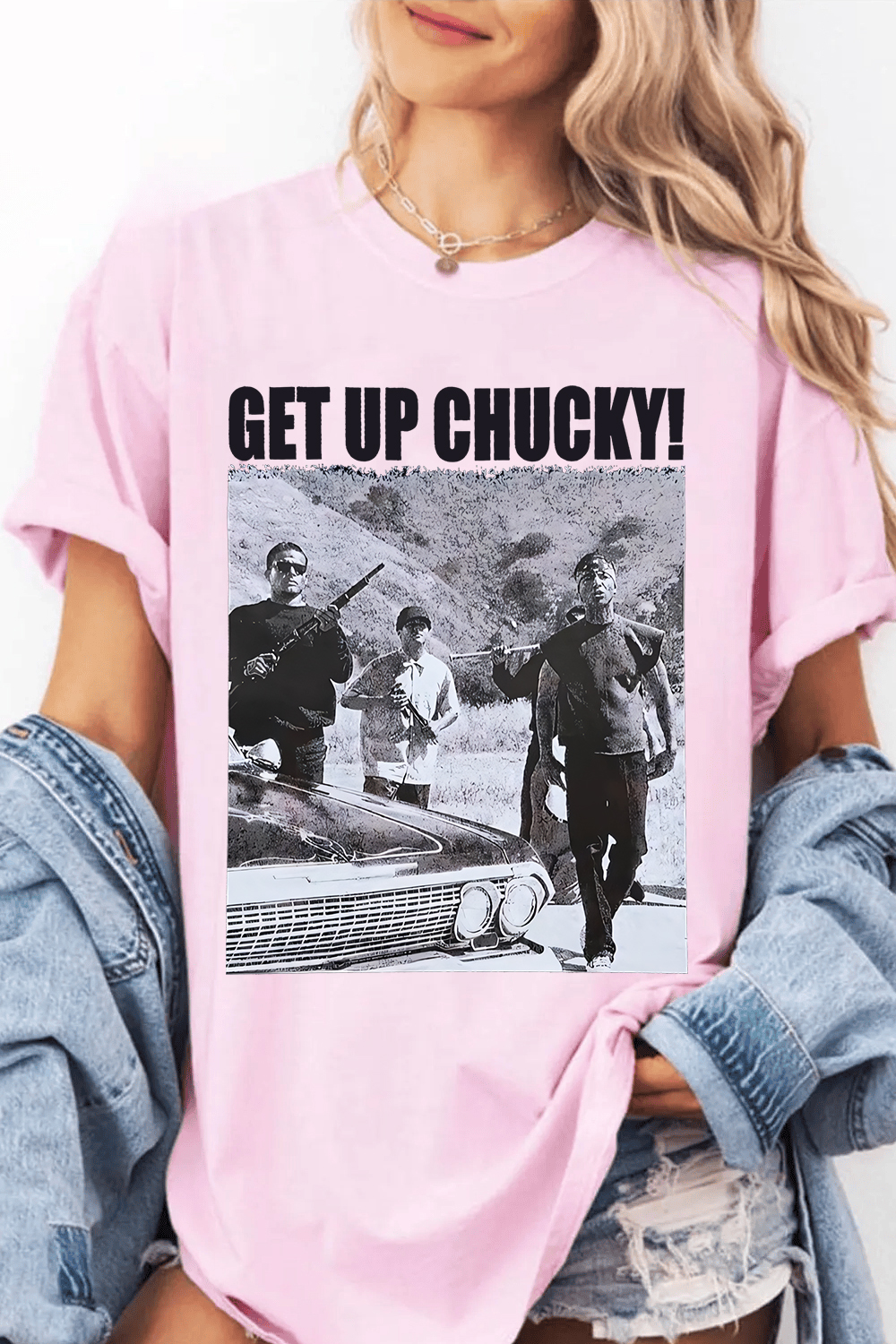 GET up, Chucky  Short Sleeve T-Shirt