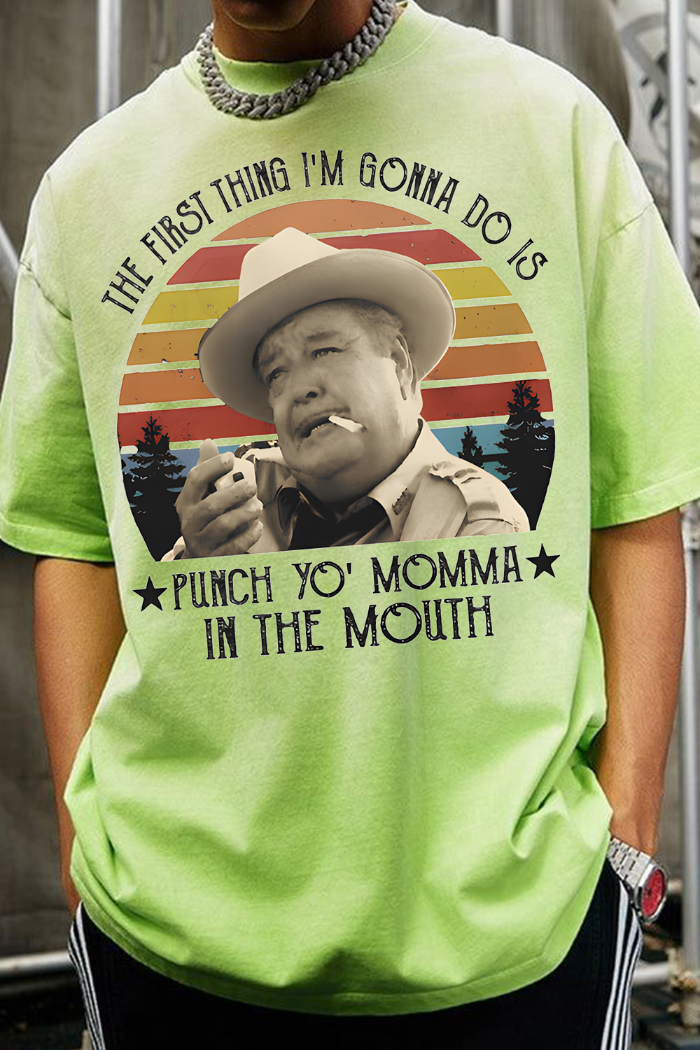 The First Thing I Do Is Shirt, Smokey And The Bandit Movie T-Shirt