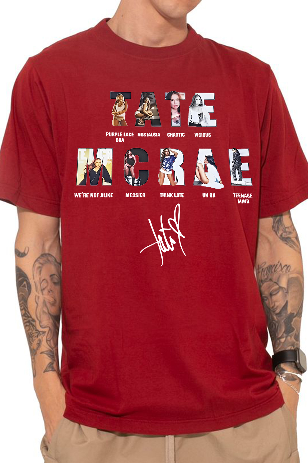 Tate McRae Music Concert 2025 T-Shirt
