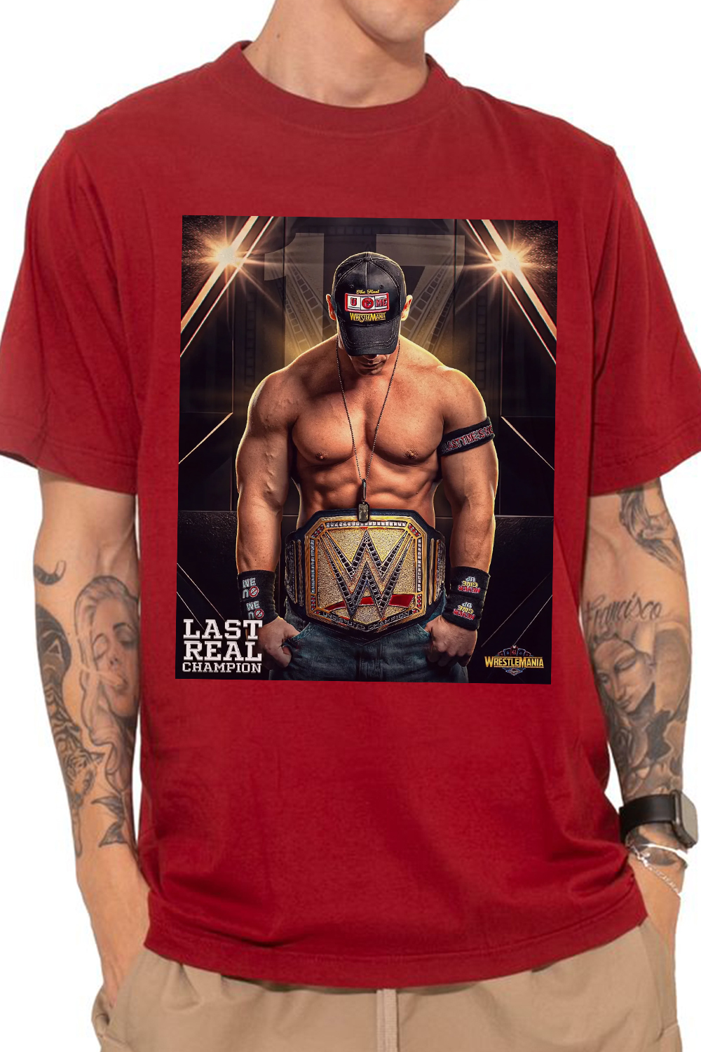 Last Real Champion tee