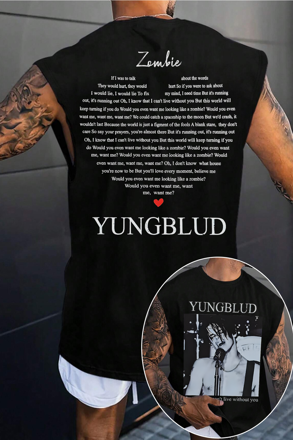 Yungblud & Zombie Men's Vest