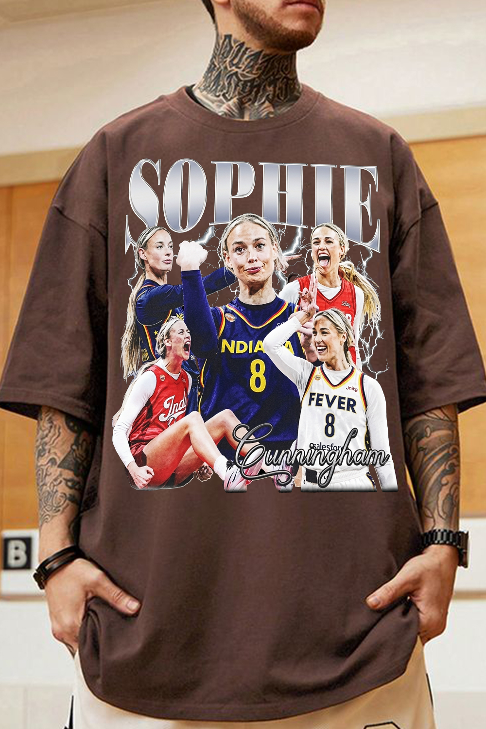 WNBA Sophie Cunningham Men T-Shirt