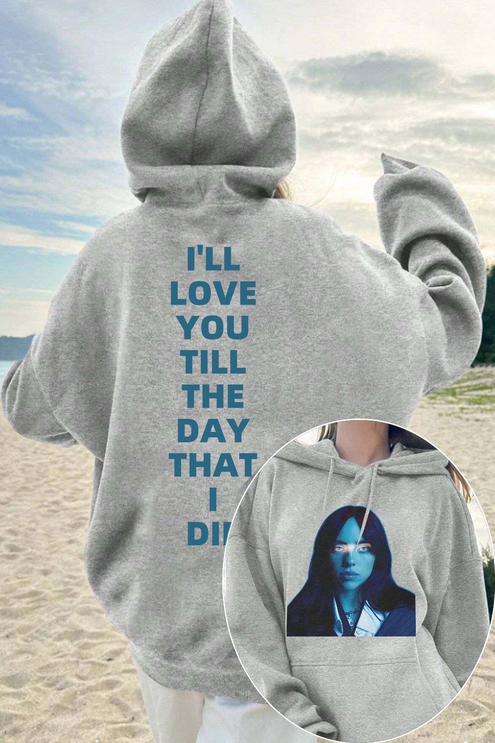 Billie Inspired Tour 2026 Style Hoodie