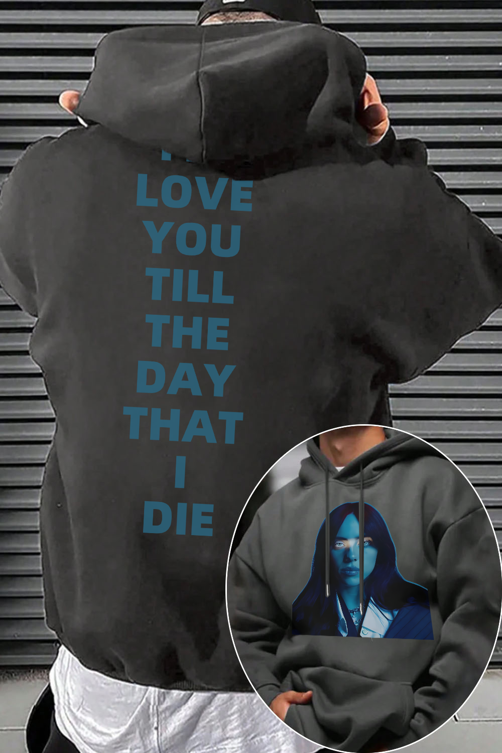 Billie Inspired Tour 2026 Style Hoodie For Men