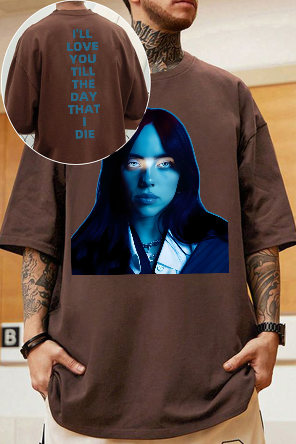 Billie Inspired Tour 2026 Style Men's Shirt