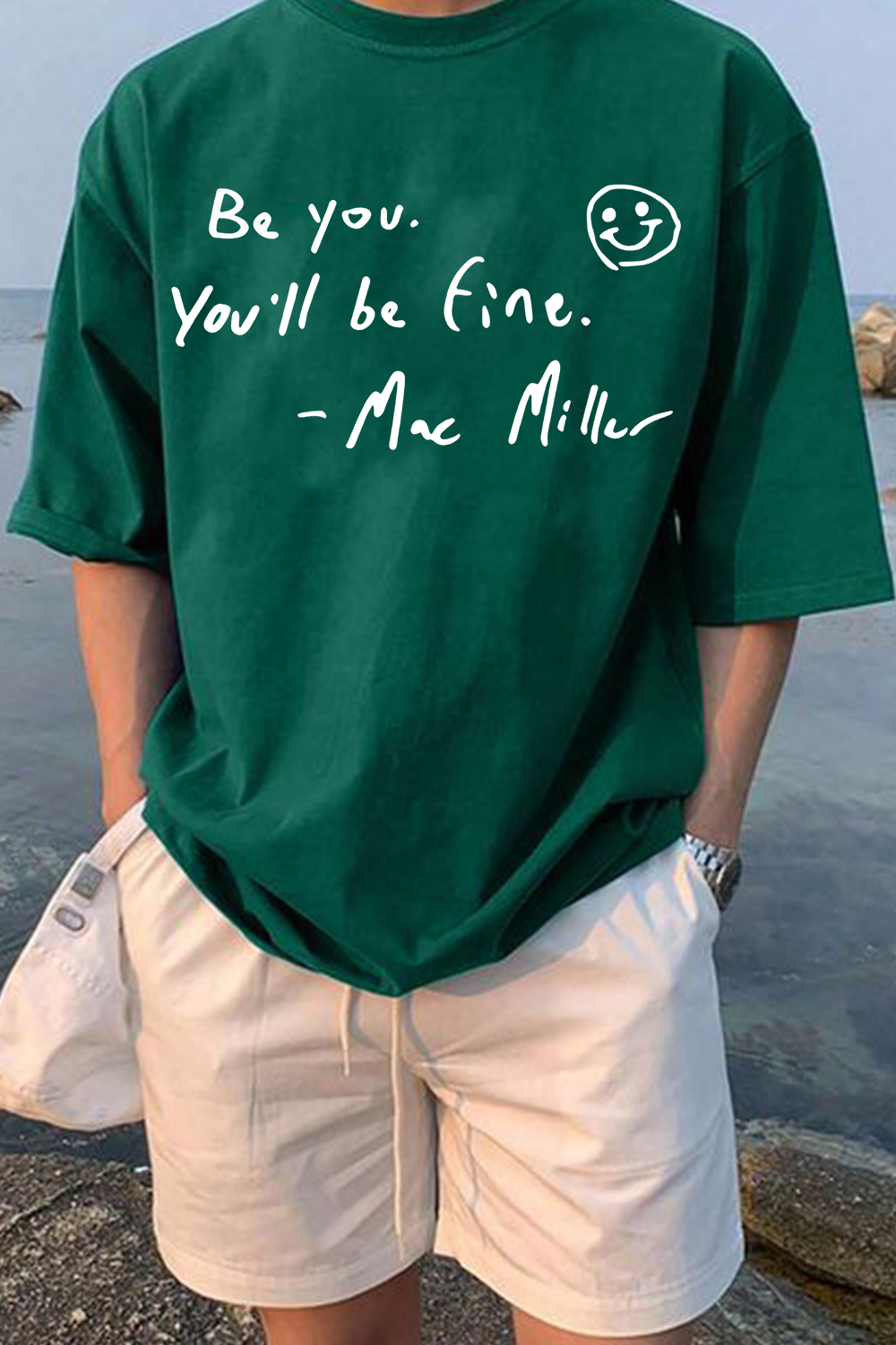 Be yourself. You'll be fine - Mac Miller TEE