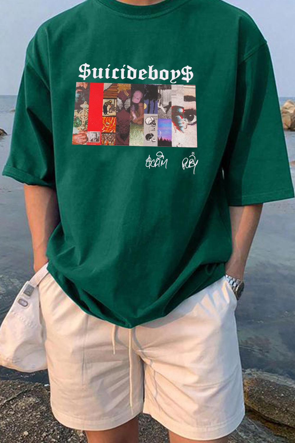 $uicideboy$ printed men's short-sleeved T-shirt