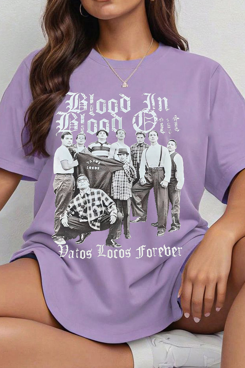 Blood in, blood out women T-shirt