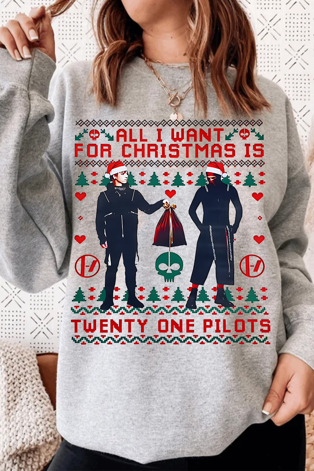 Twenty One Pilots Christmas Sweatshirt