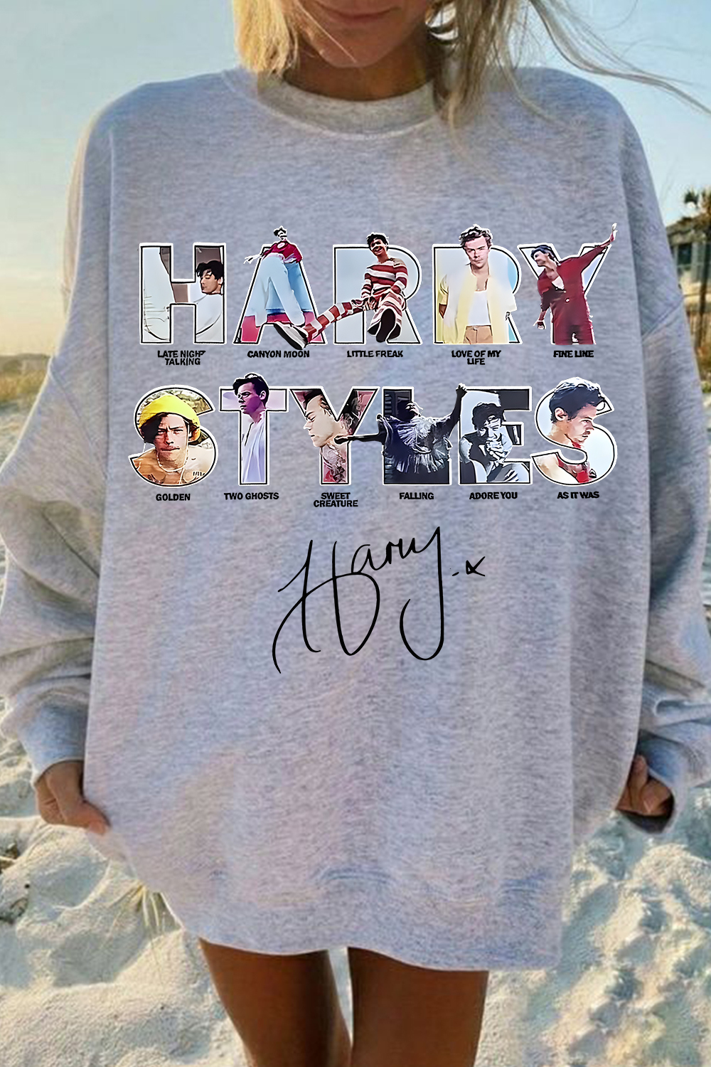 Harry Styles Album Sweatshirt