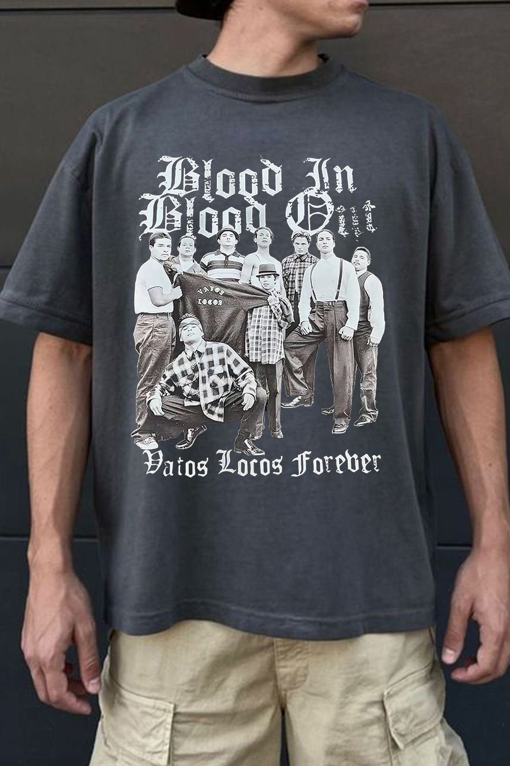Blood in, blood out men T-shirt