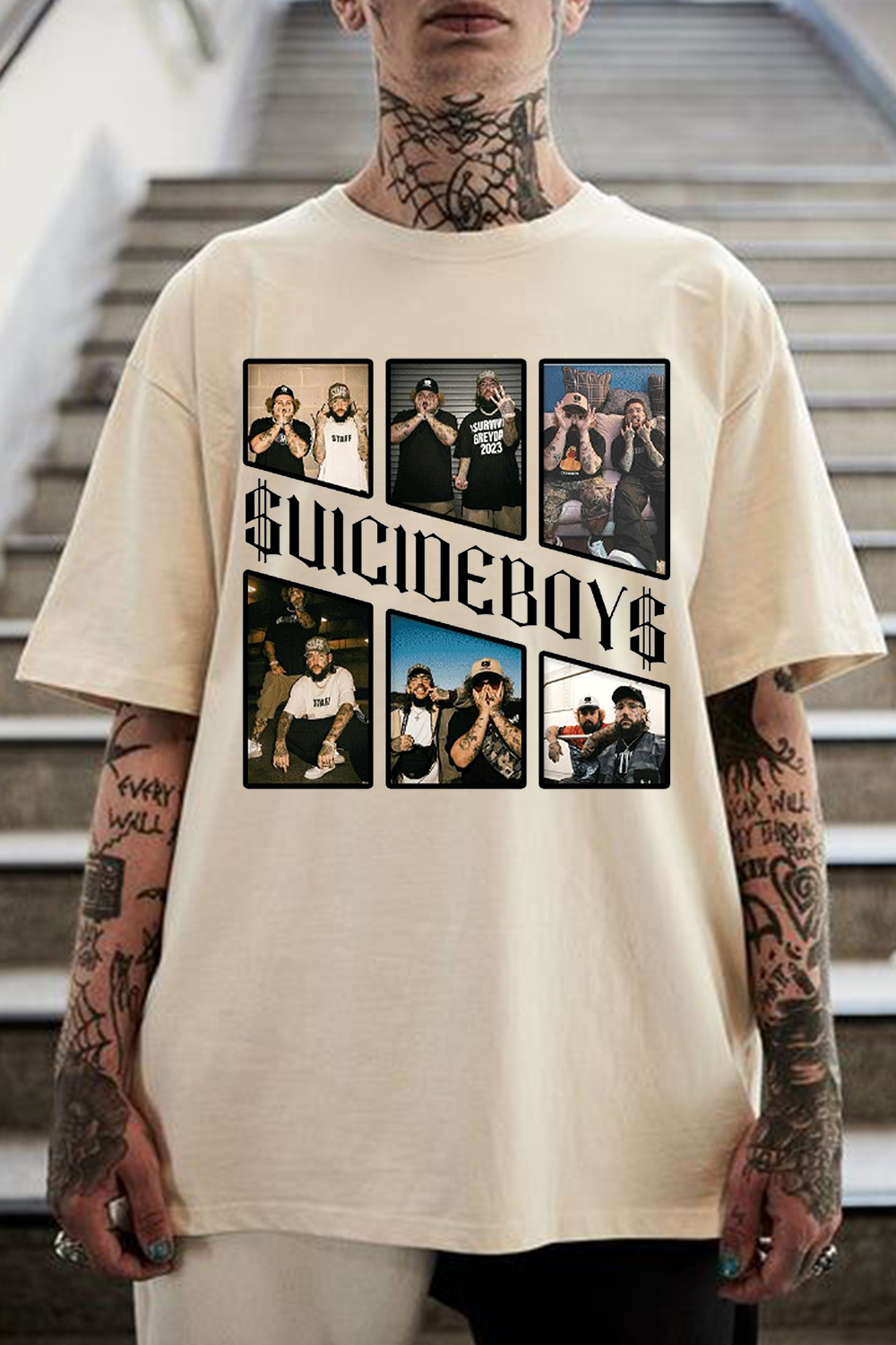 $uicideboy$ poster print men's t-shirt
