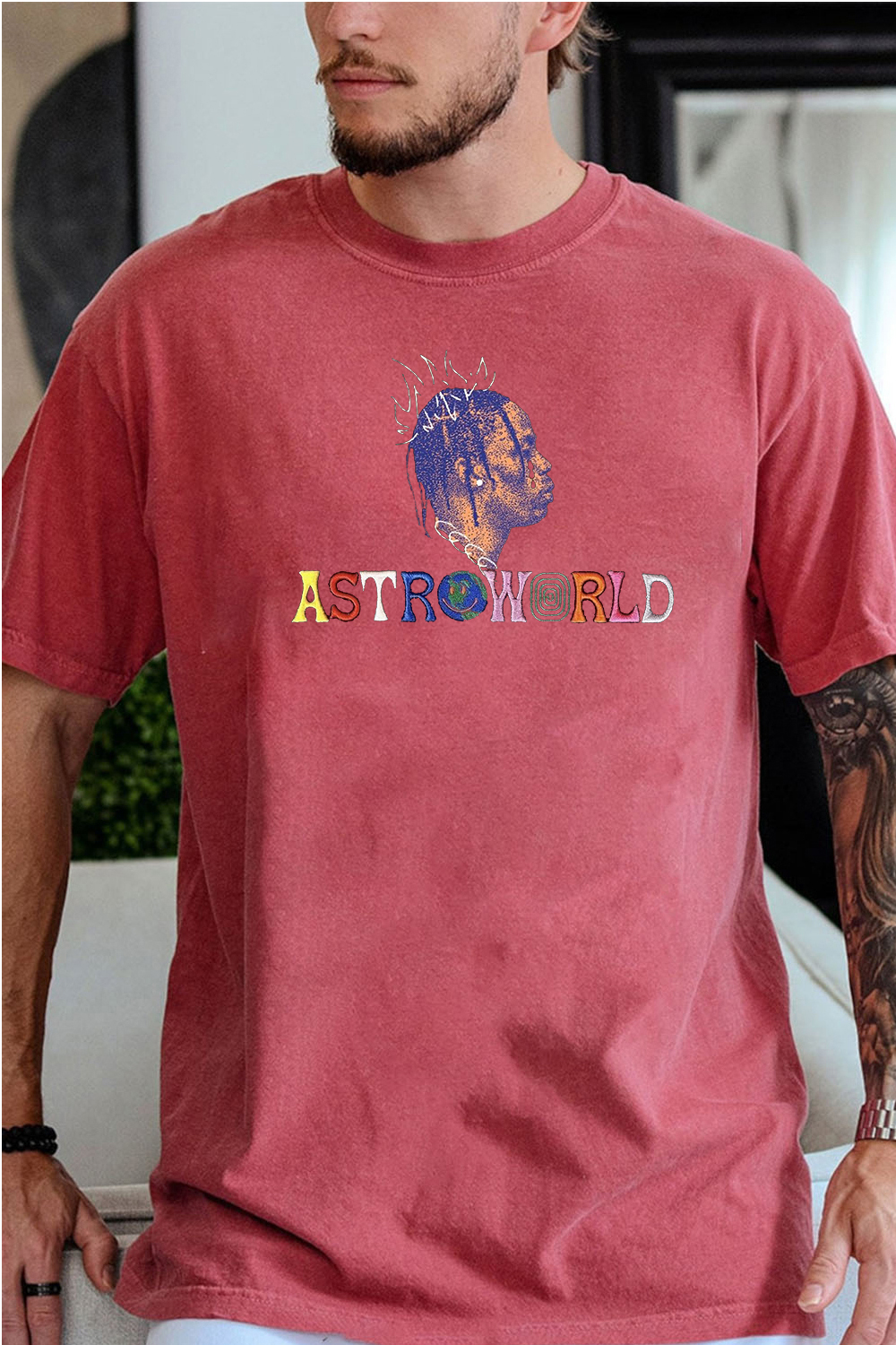 ASTRWORLD crew neck t-shirt