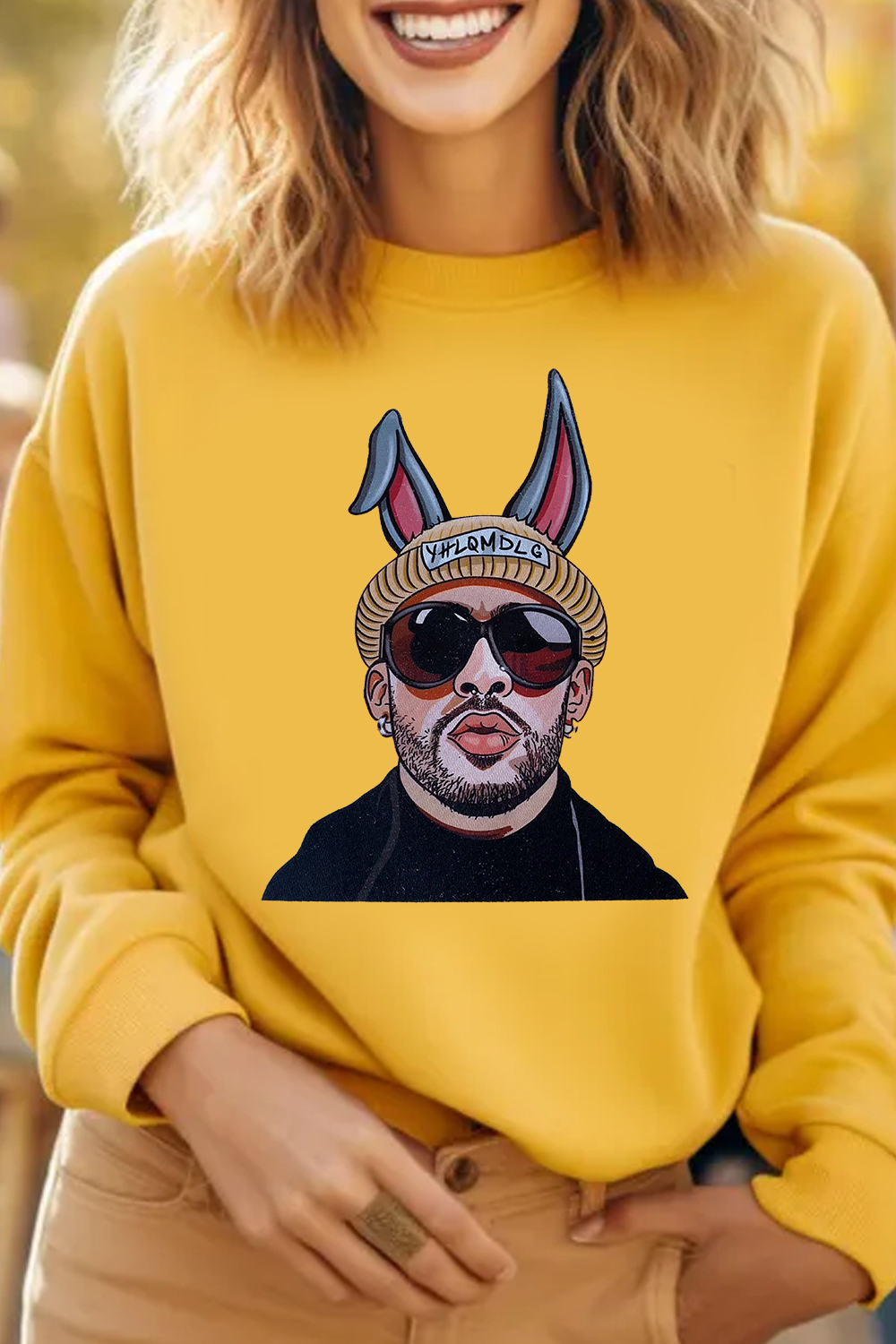 badbunny fans sweatshirt