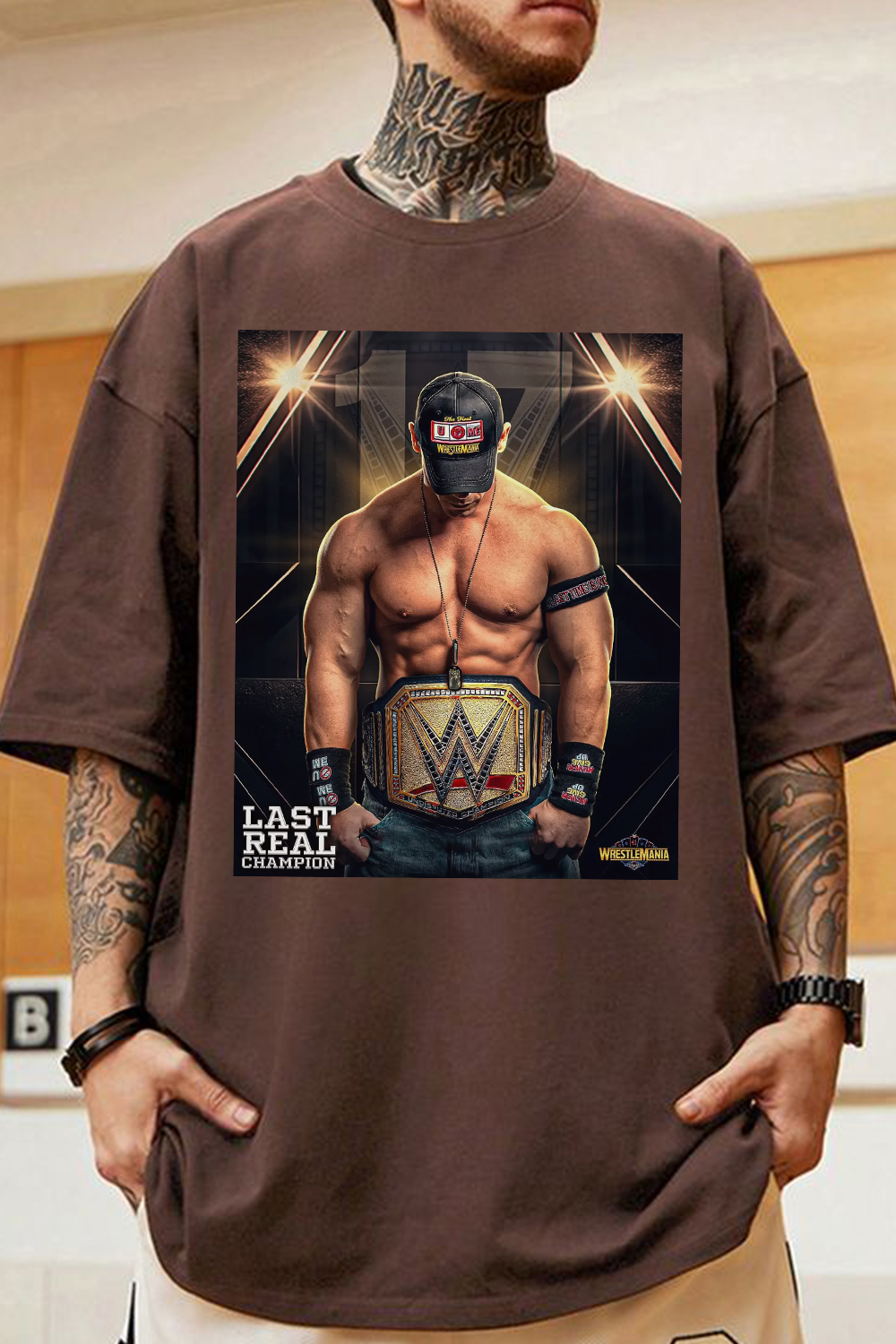 Last Real Champion tee