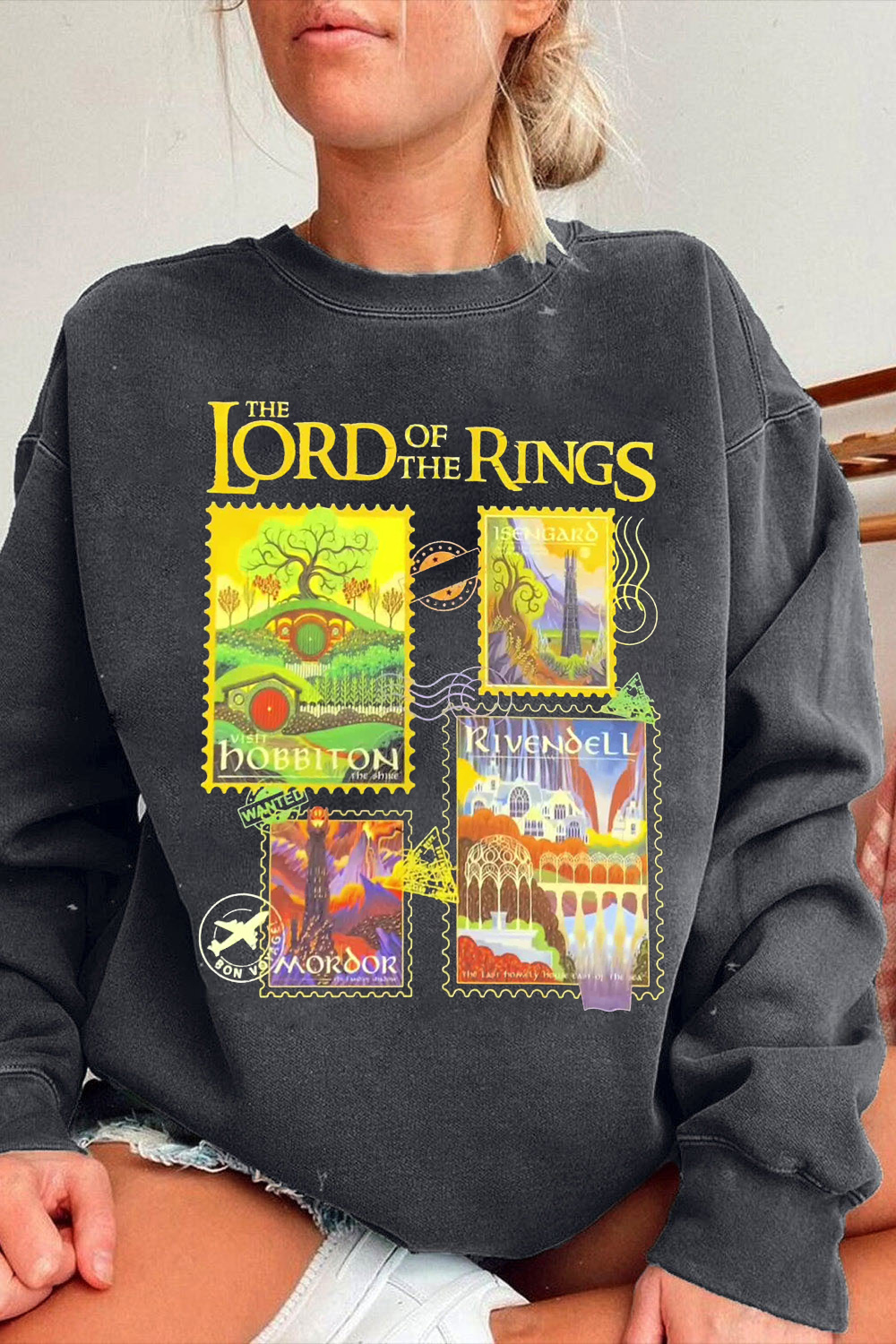 The Lord of the Rings Stamp Women's Sweatshirt
