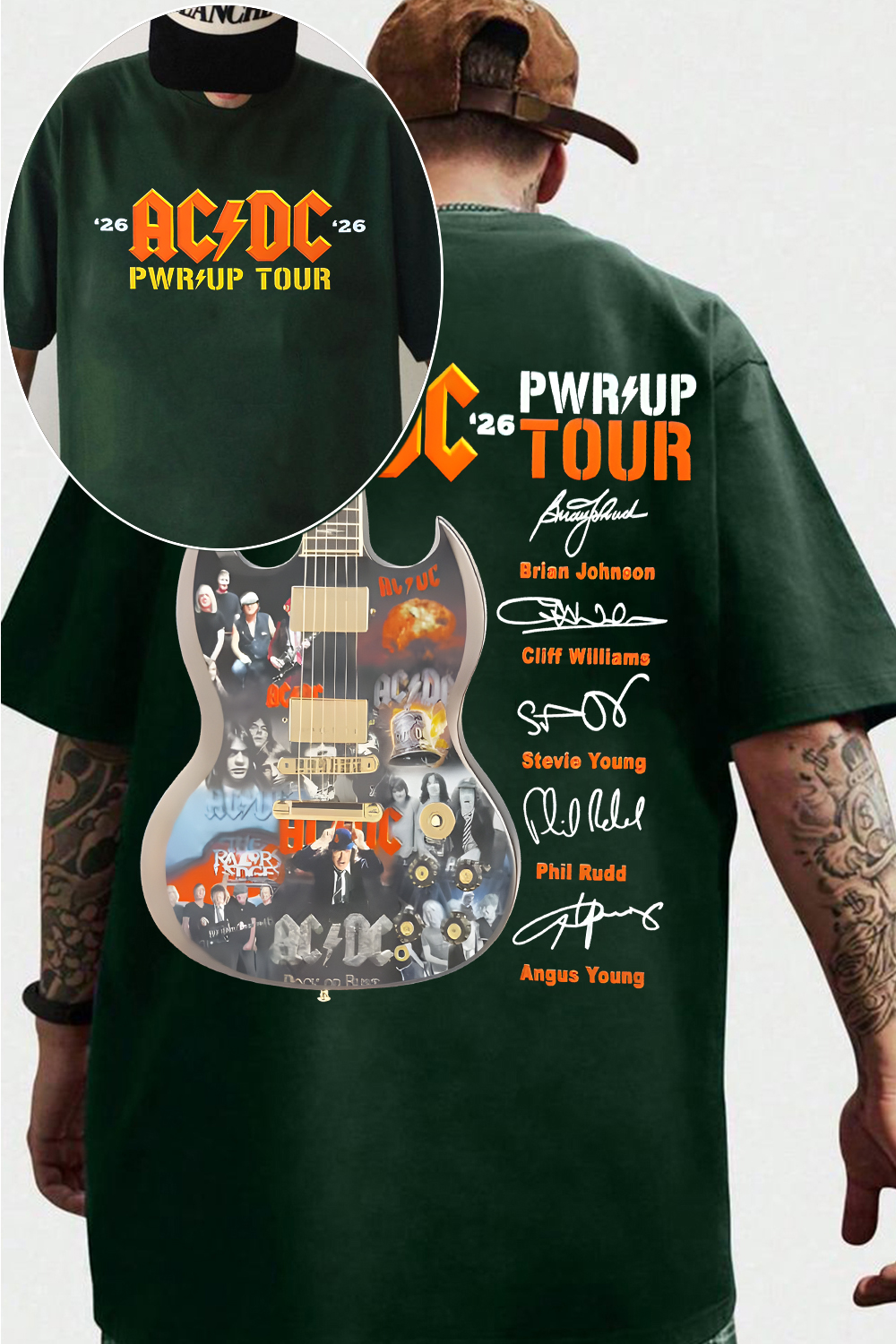 AC/DC 2026 Tour Tee