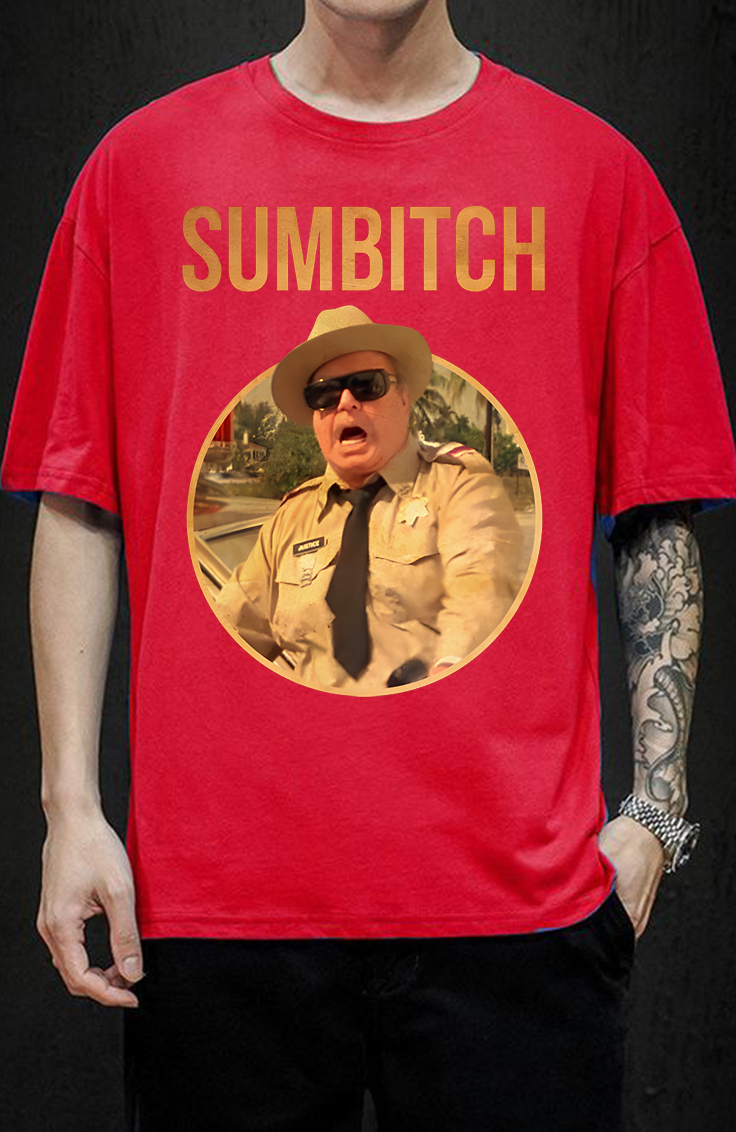 POLICE SUMBITCH JUSTICE SMOKEY Bandit T-Shirt