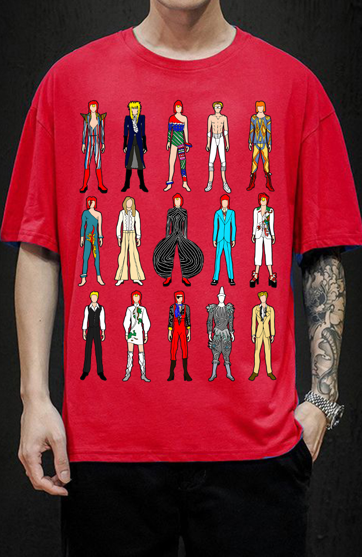 David Bowie Characters T-Shirt