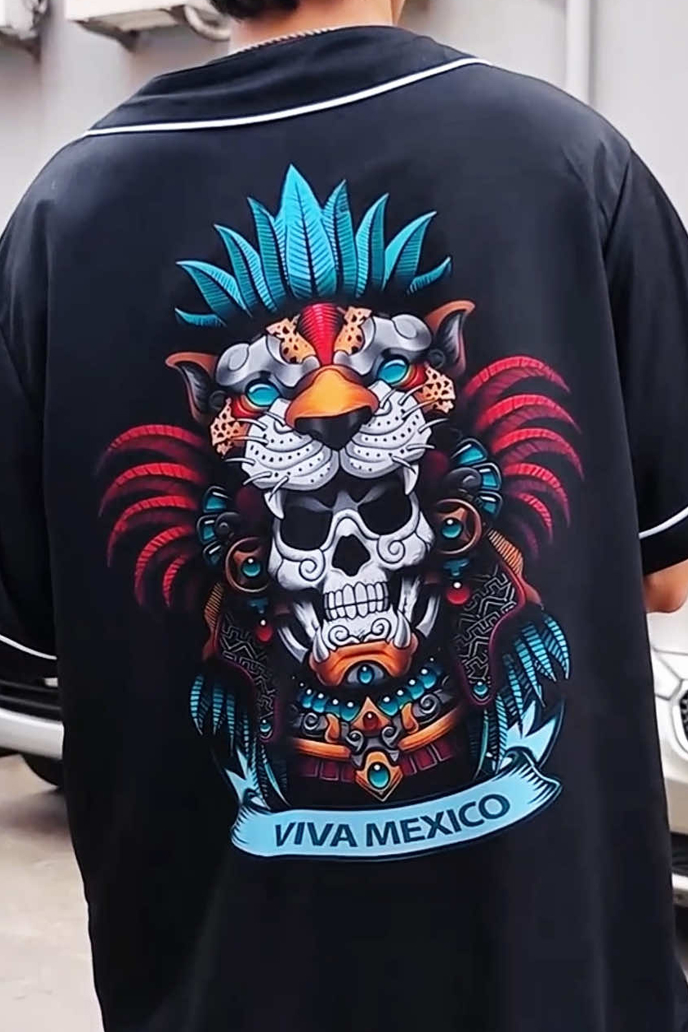 Mexico For Life Baseball Jersey
