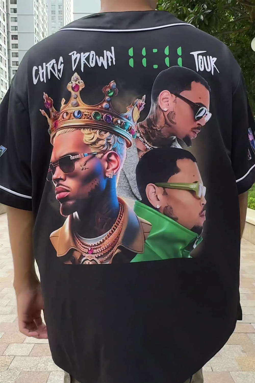 CBrown 2025 Tour Baseball Jersey