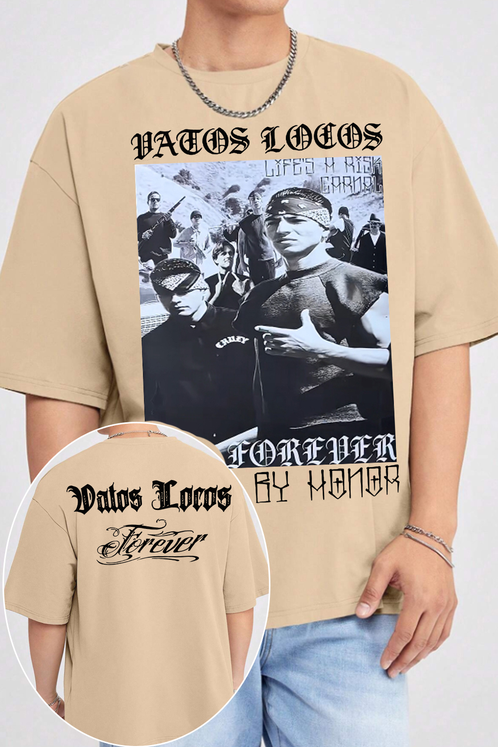 Crazy Watt 2-sided printed T-shirt