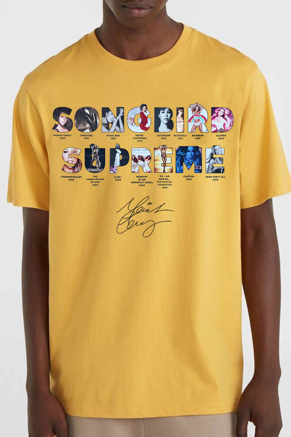 Mariahcarey Songbirdsupreme Tee