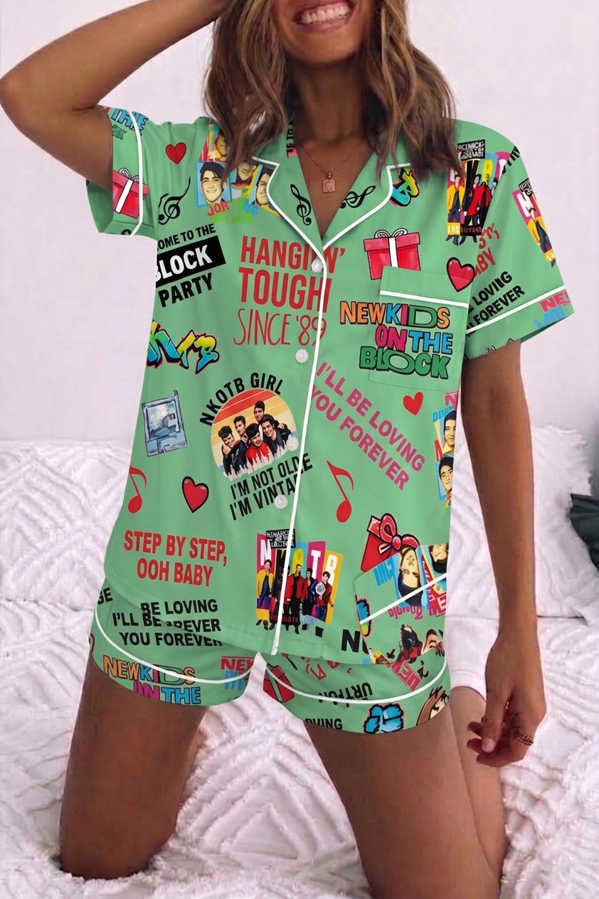 Nkotb Pajama Set