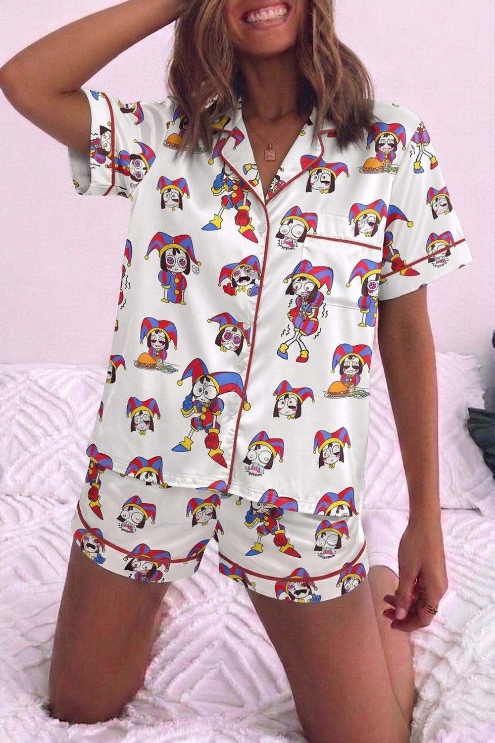 Digital Circus Pajamas Set