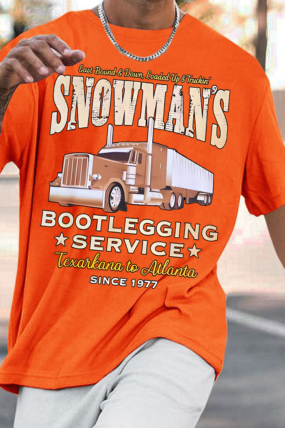 Smokey and the Bandit Snowman Tee