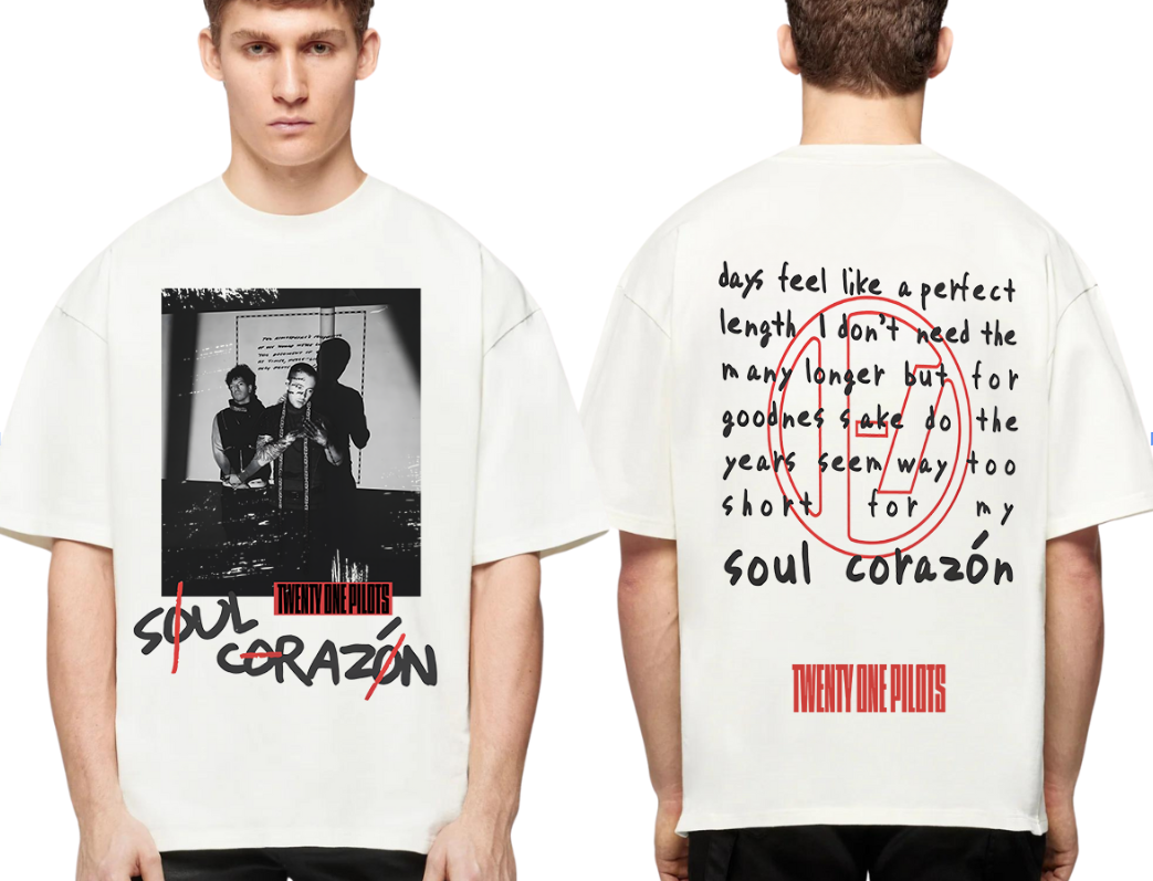 Twenty One Pilots �?The Clancy World Tour 2024 Shirt-MEN