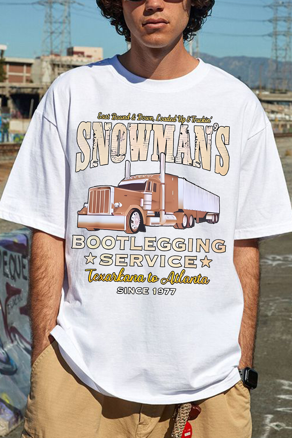 Smokey and the Bandit Snowman Tee