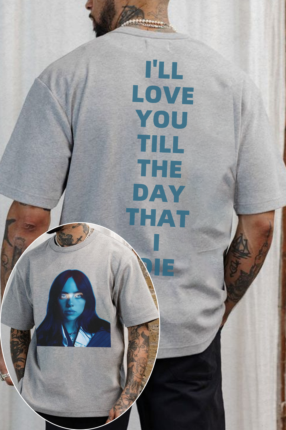 Billie Inspired Tour 2026 Style Men's Shirt