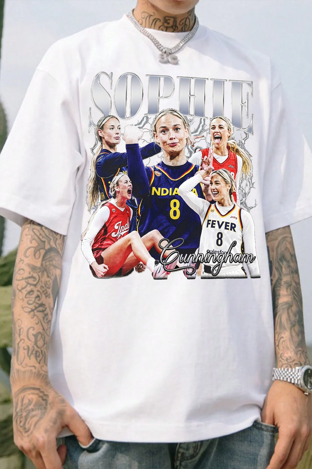 WNBA Sophie Cunningham Men T-Shirt