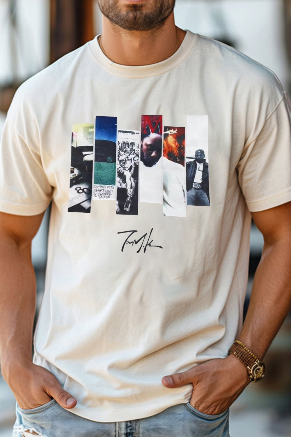 Kendrick Dropped Men's Short Sleeve T-Shirt