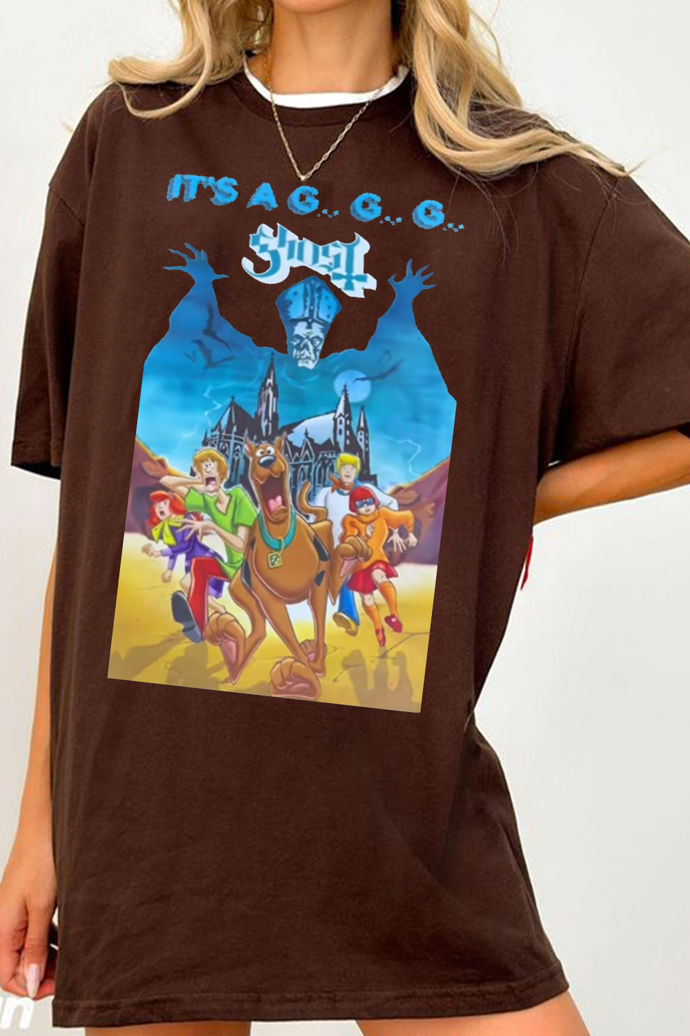 Ghost meets Mystery Incorporated t-shirt