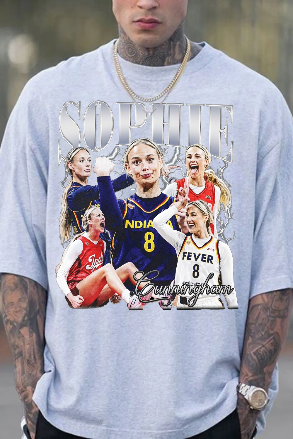 WNBA Sophie Cunningham Men T-Shirt