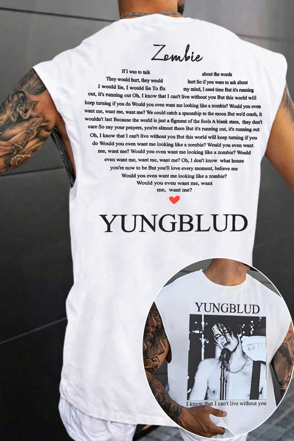 Yungblud & Zombie Men's Vest