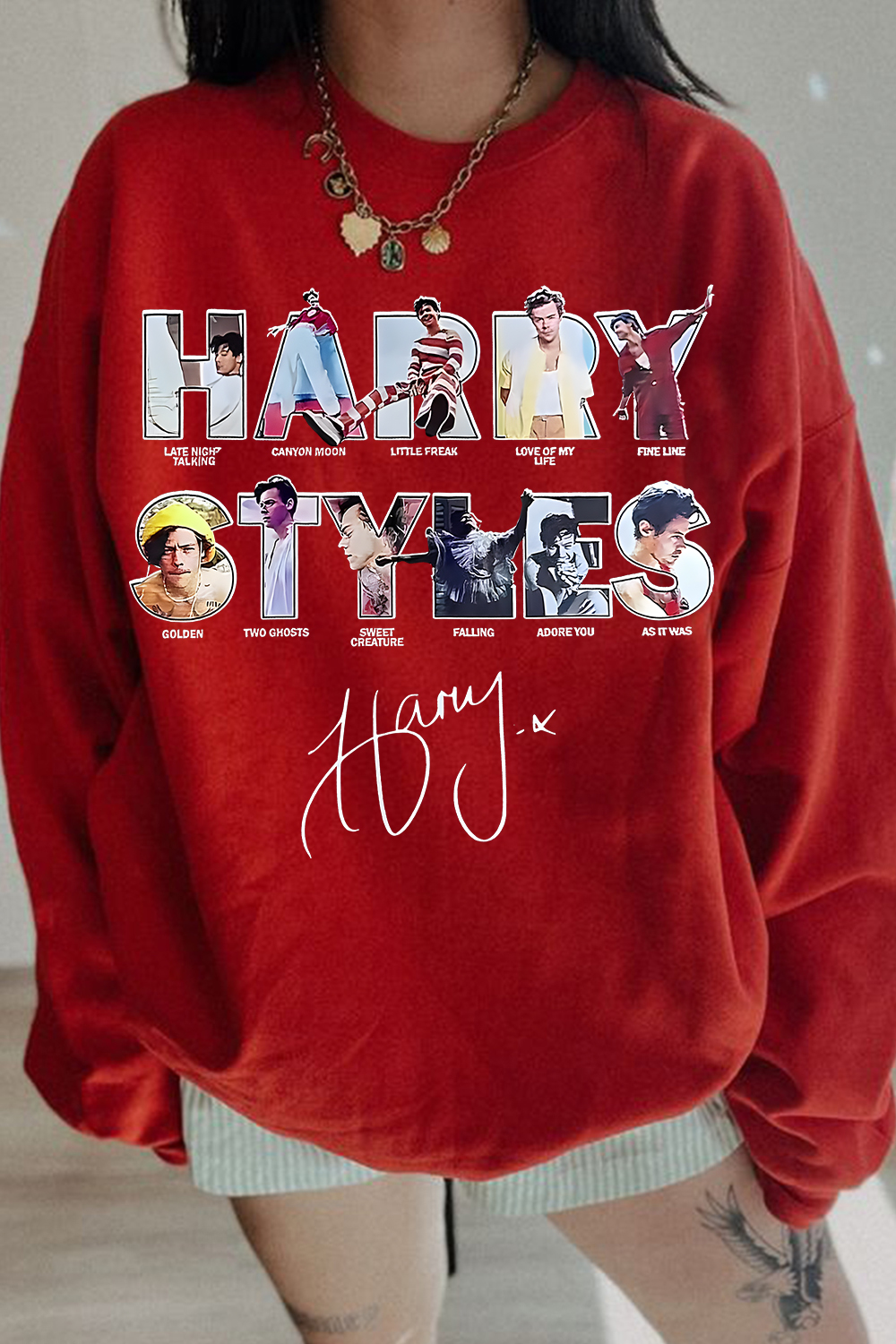 Harry Styles Album Sweatshirt