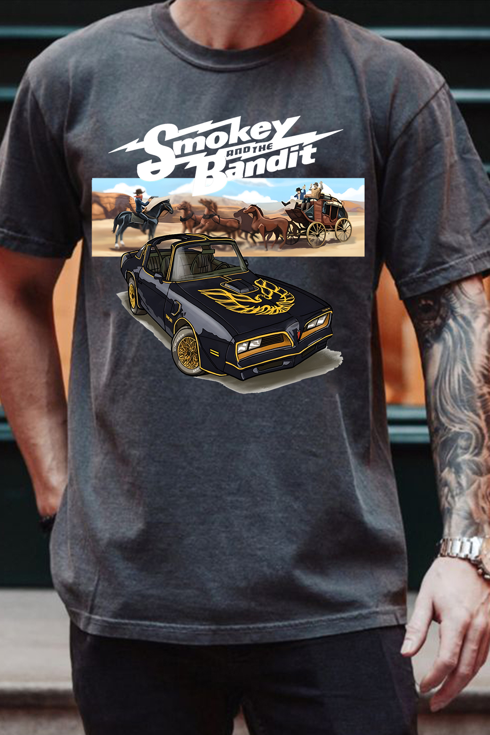 SMOKEY AND THE BANDIT Short-Sleeved T-shirt