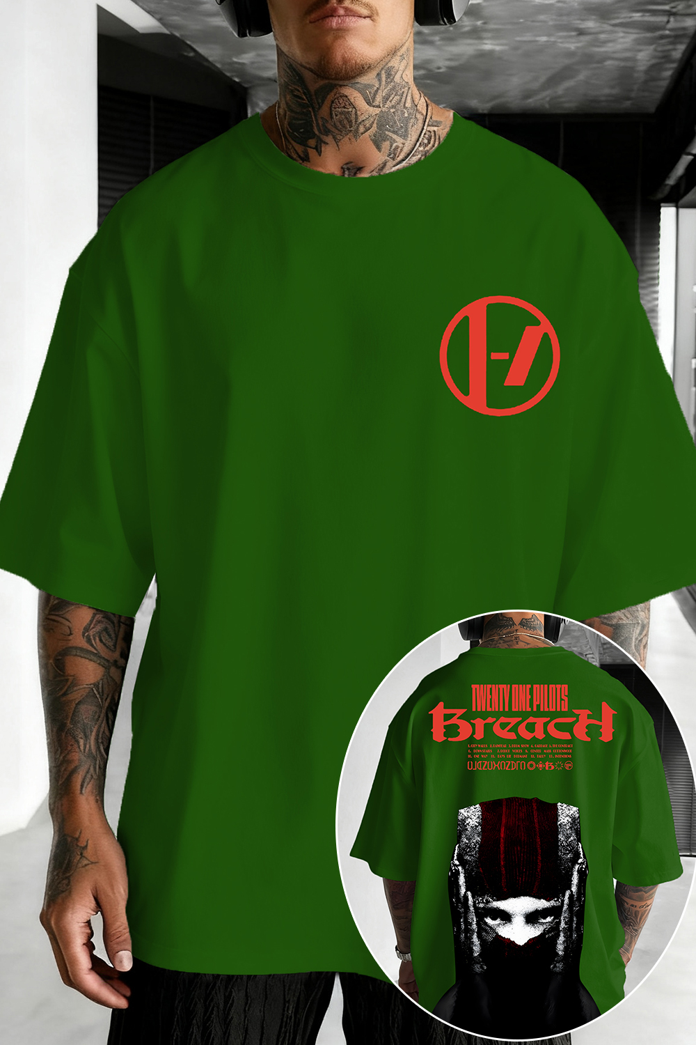 Twenty One Pilots Poster 2-Sided Print T-Shirt