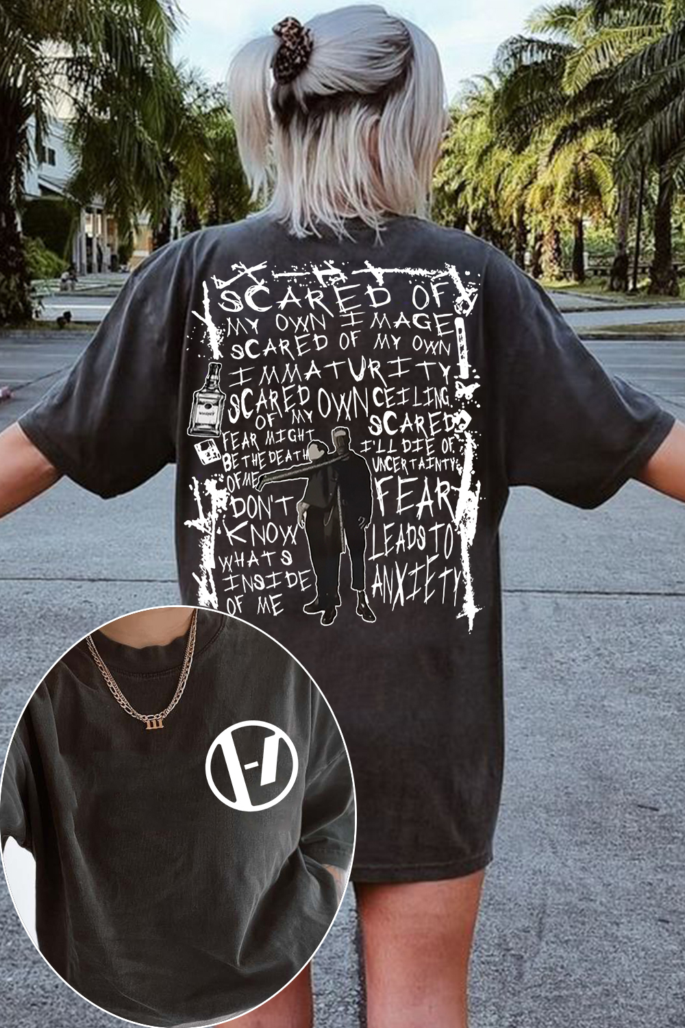 twentyonepilotsedit 2-sided printed women's shirt