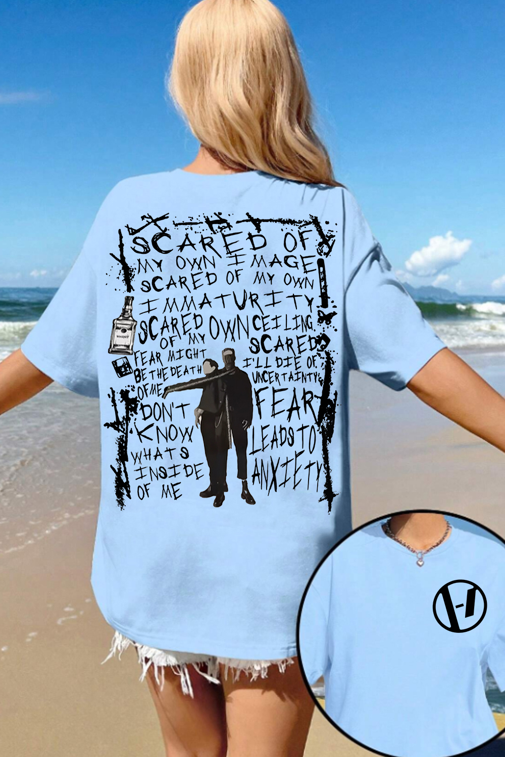 twentyonepilotsedit 2-sided printed women's shirt